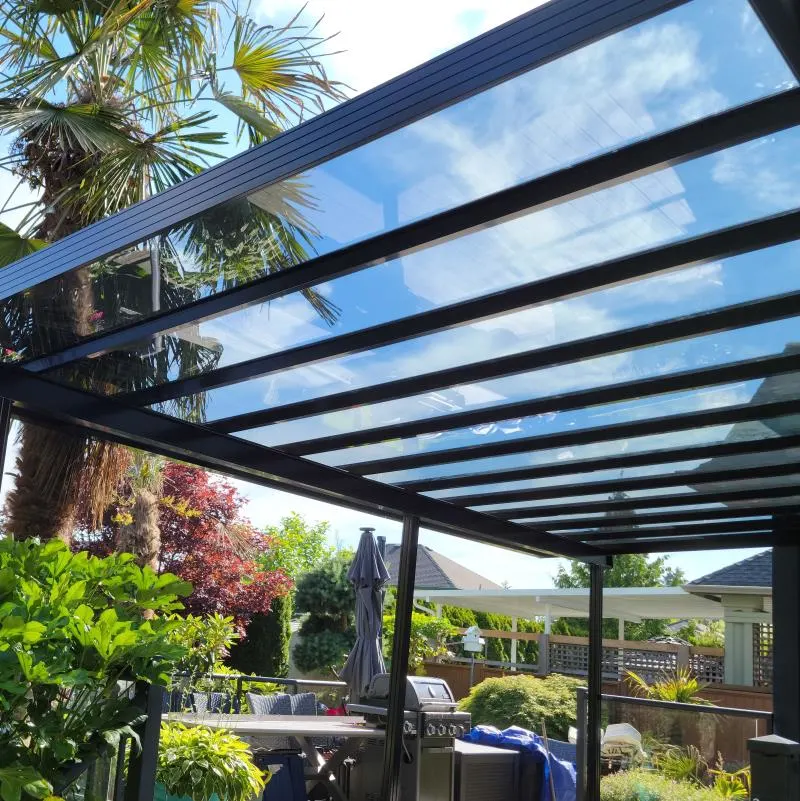 5mm 6mm 8mm 10mm Clear Float/ Grey/ Brown Tinted Sc Tempered Sunroom Glass/Patio Cover Safety Glass/ Railing Glass Toughened Glass