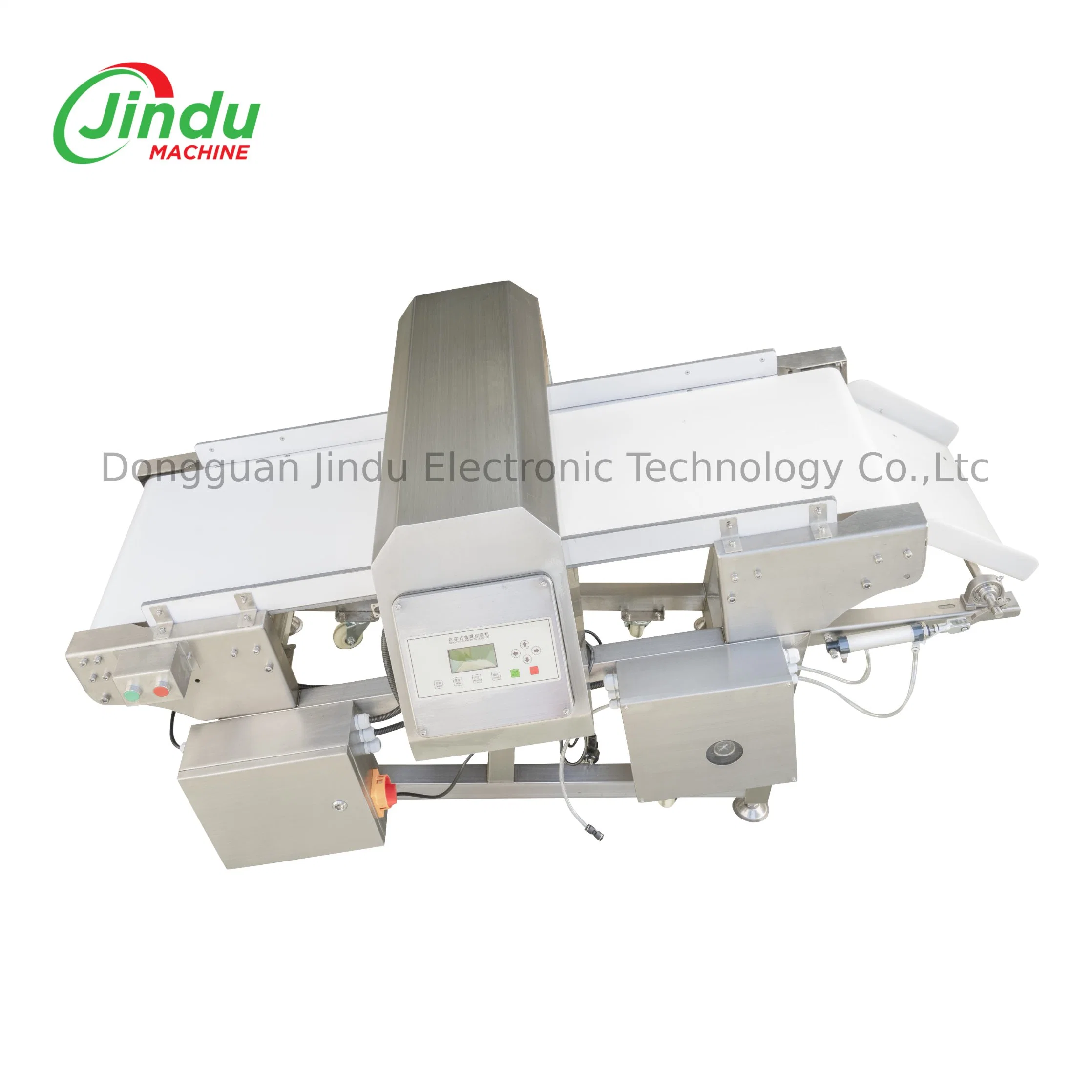 04 Jindu Machine for Meat Beef Pork Poultry Frozen Tuna Conveyor Belt Food Detection Metal Detecting Equipment