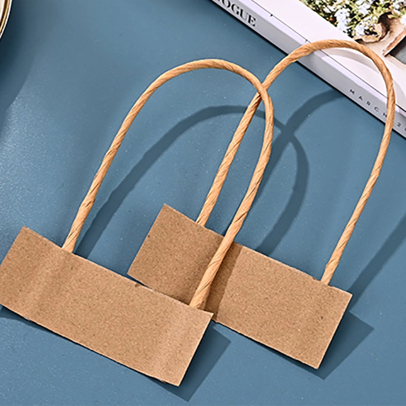 Direct Factory Price Paper Rope Eco-Friendly Paper Bag Twisted Rope Handle Manufacturer