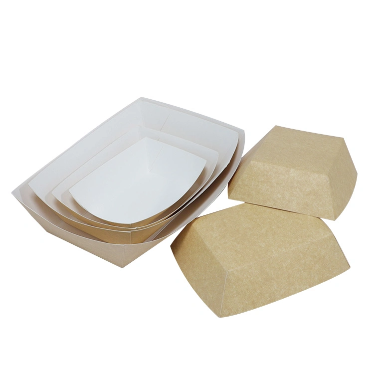 Food Packaging Hot Dogs Paper Trays for Food