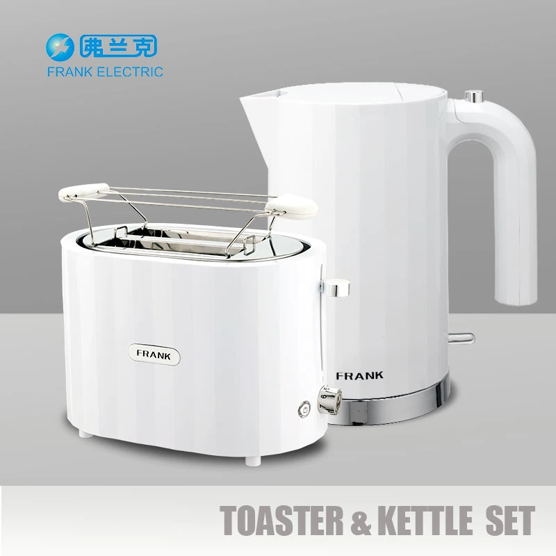 Plastic Electric Kettle and Toaster Set for Home Use