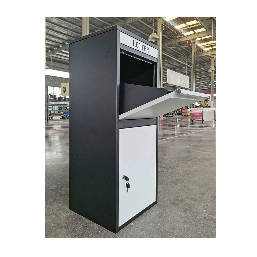 Fas-158 Wholesale Stainless Steel Drop Mailbox Galvanized Apartment Smart Safe Metal Parcel Box