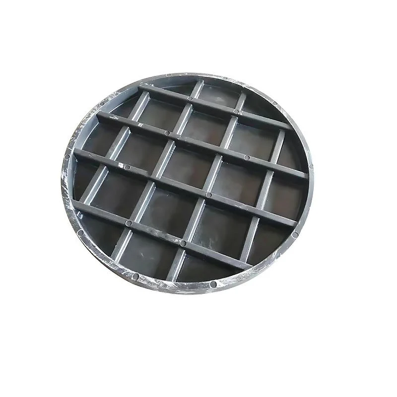 Customized Sewage Rainwater Round Waterproof Composite Resin FRP Manhole Cover