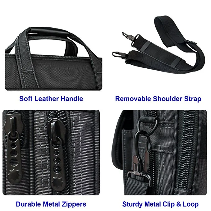 Laptop Bag Briefcase Business Portable Carrying Messenger Bag