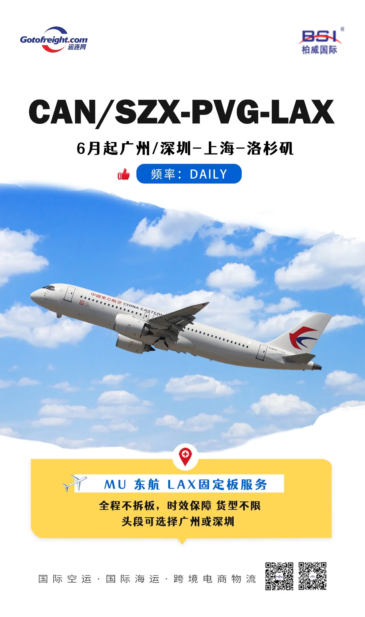 Lgg Air Freight, Find Bsi, China Freight Forwarding Top Ten, 20 Years History of Veteran Enterprises