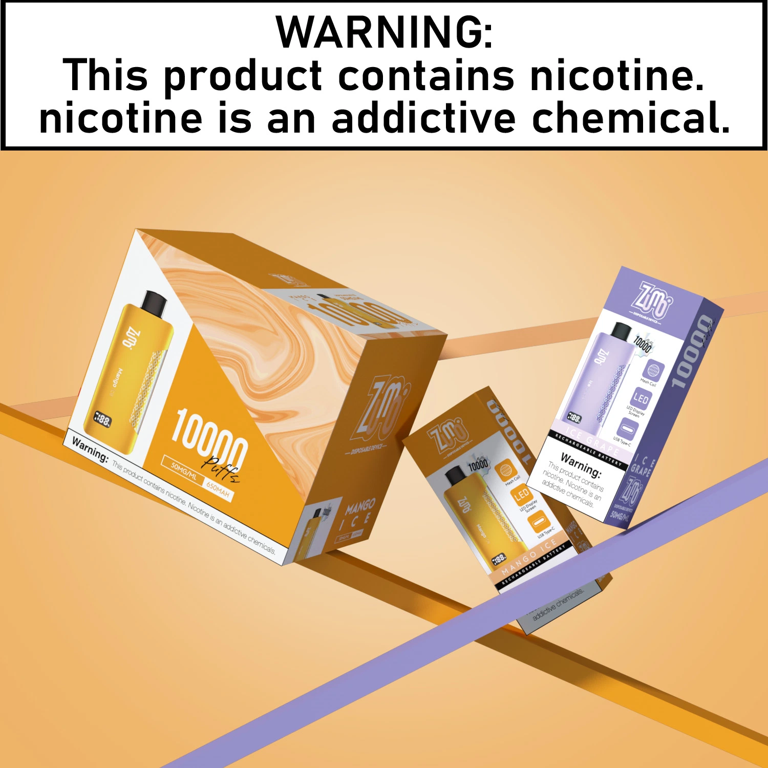 OEM Zumo Disposable/Chargeable Vape 10000 Plus Puffs Electronic Cigarette Multi Flavor Available Sample