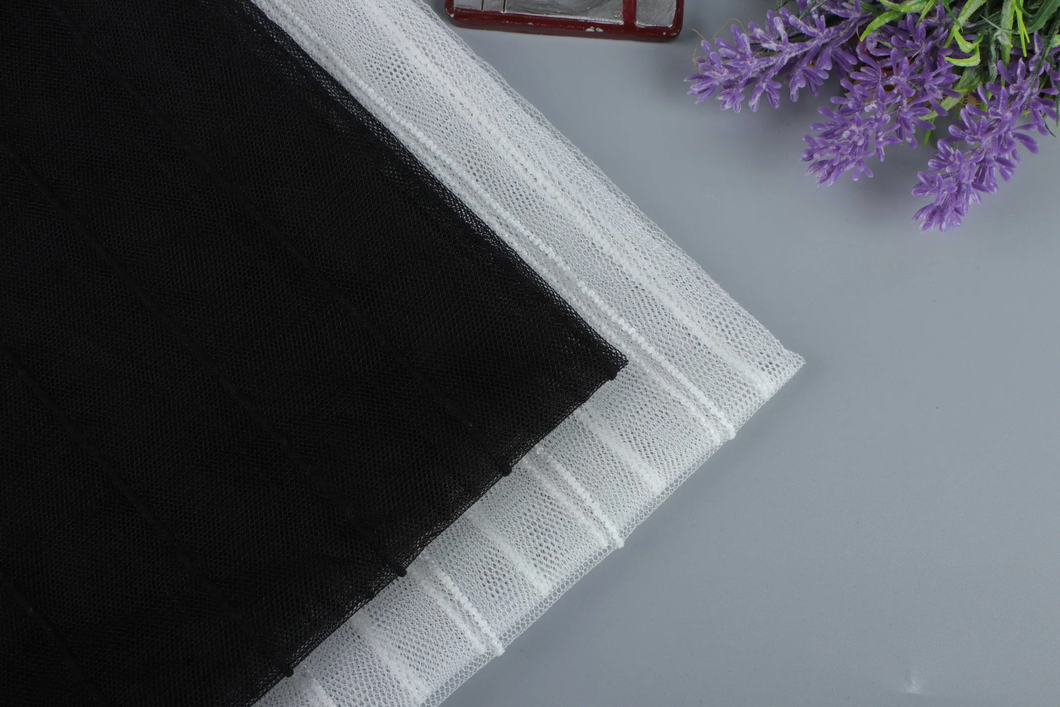 Mingjiada Factory textile de haute qualité textile polyester dentelle tissu