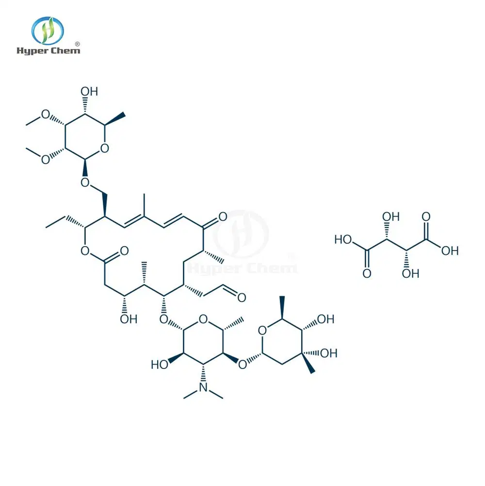 Tartrate de tylosine API de haute qualité cas 1405-54-5