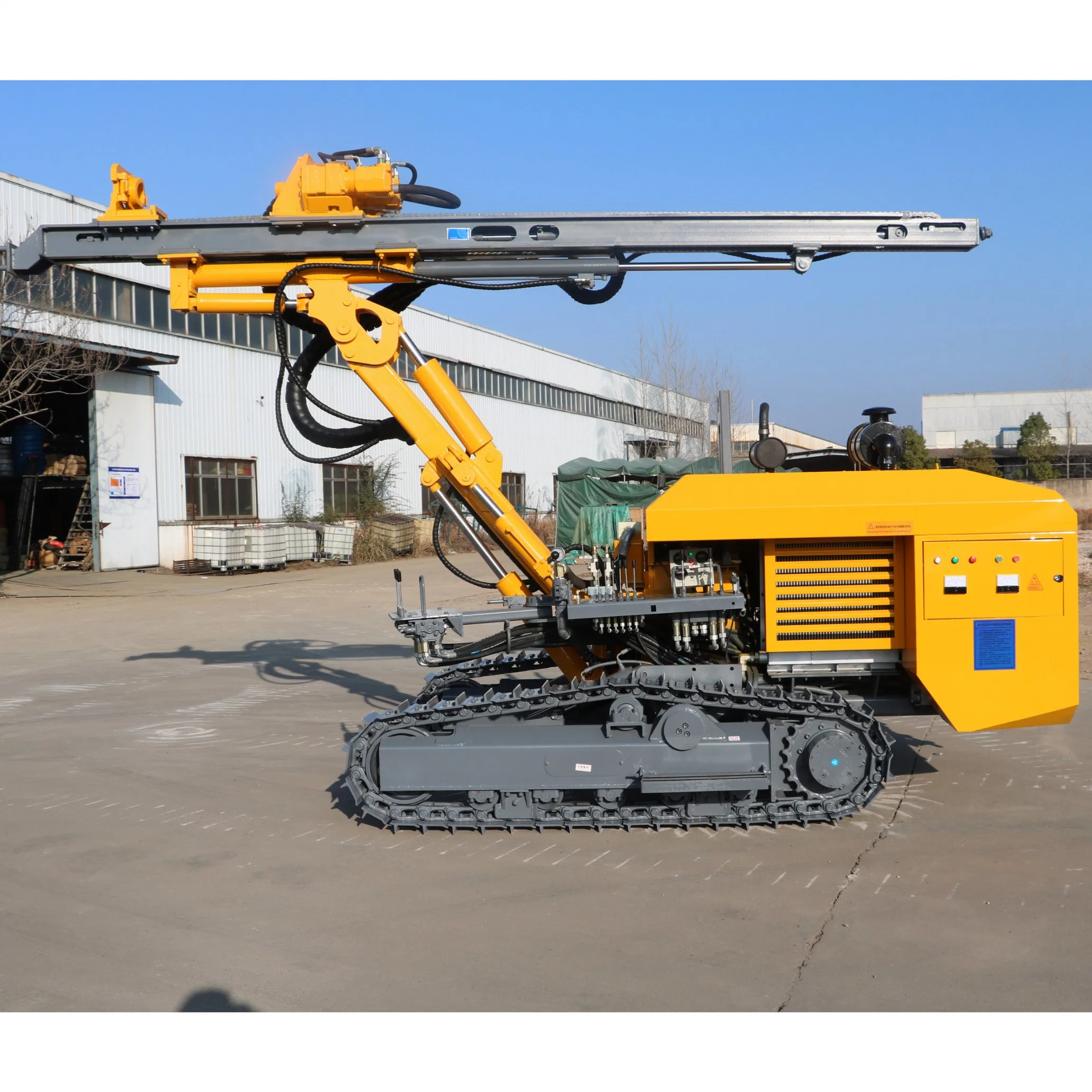 60/55 Kw 90-220 mm Portable Hard Rig Drill Machine Drilling Equipment Factory