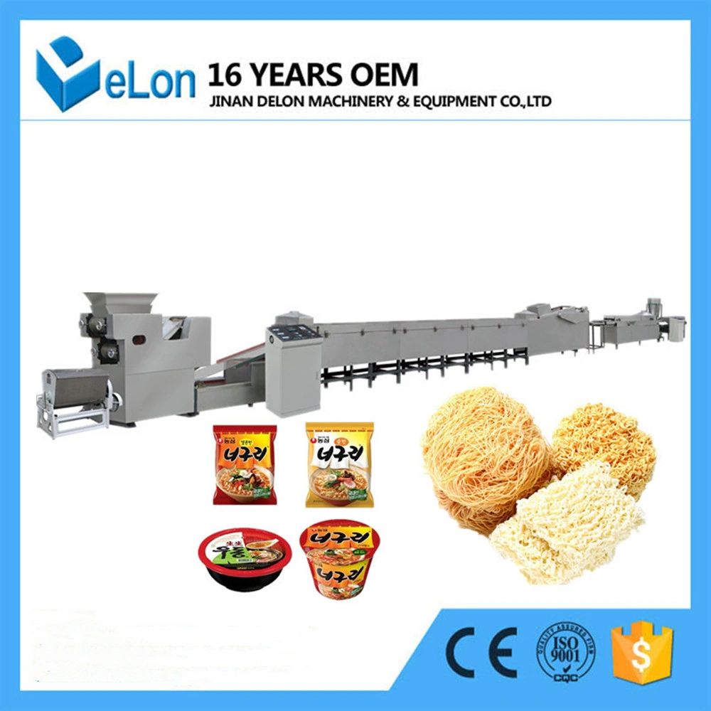 Mini Automatic Automatic Fried Instant Noodle Making Machine Processing Production Line