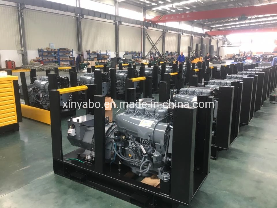 10kVA 15kVA a 20kVA 30kVA 45kVA a 60kVA grupo electrógeno diesel con motor Deutz Deutz enfriado por aire F3L912 F4L912 F6L912