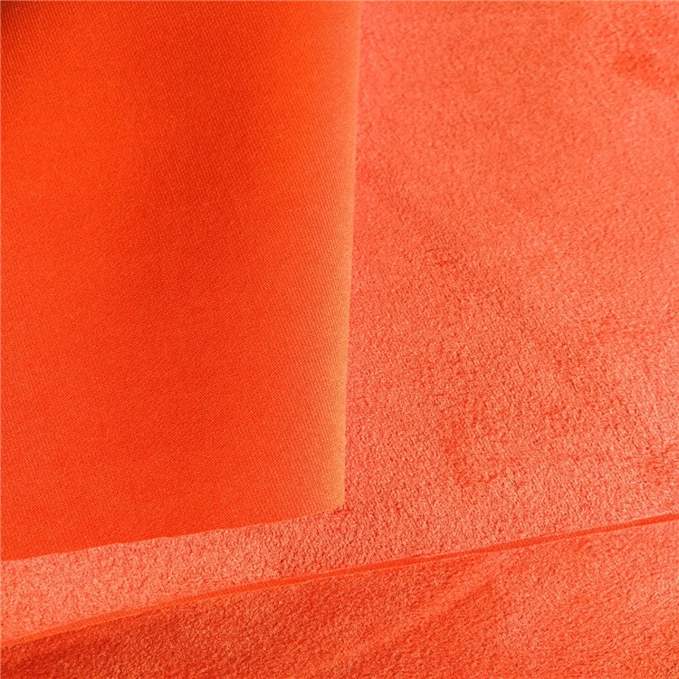 Knit Stretch Scuba Suede Fabric 320GSM for Garments, Seat Cover, Sofa, Upholstery etc.