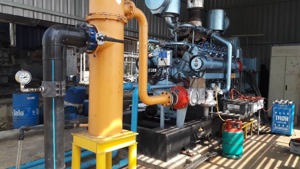 Dynamic 1000kw Wood Gas Generator