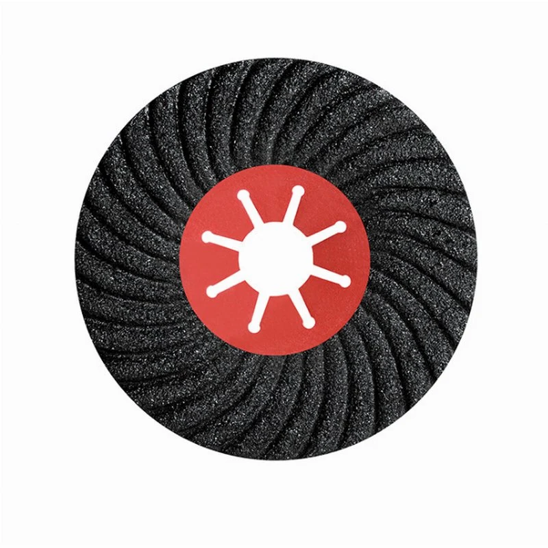 Factory 4 5 6 7 Inch Shipyard Abrasive Fibre Grooved Sand/Sanding Disc