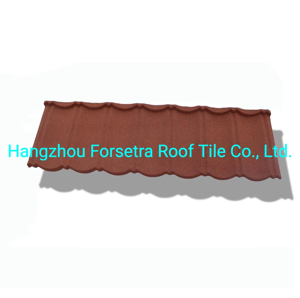 Хорошие пожарные характеристики Каменные покрытые плитки крыши фабрики прямой распродажа Строительные материалы