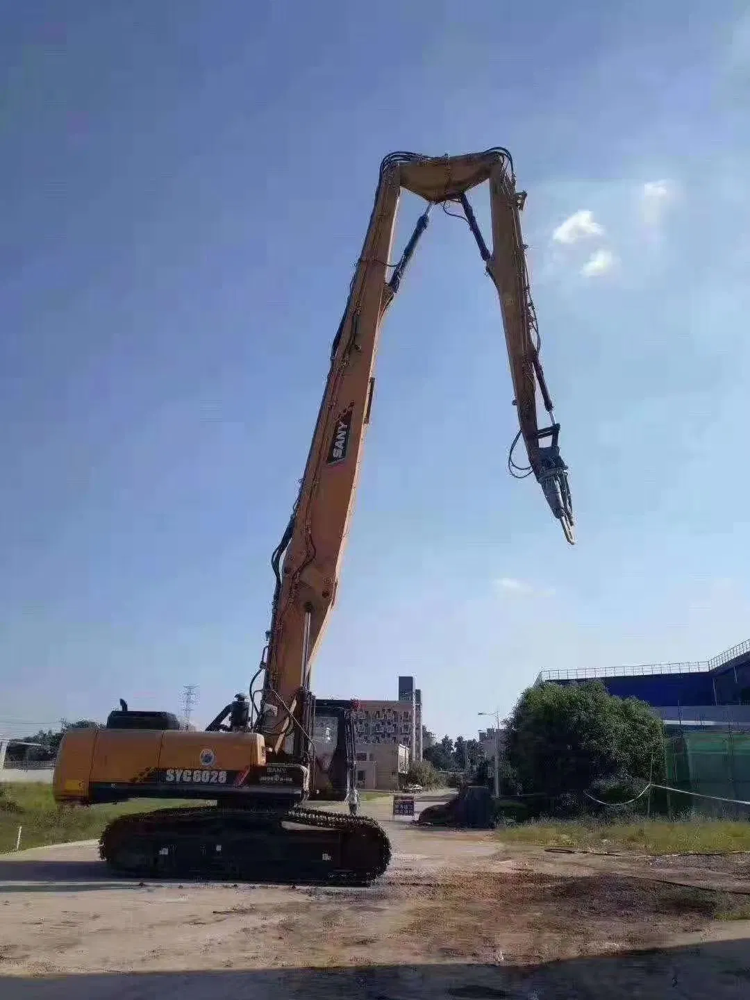 Three-Stage Demolition Boom for Large Excavators Demolition Boom Construction Breaking Boom