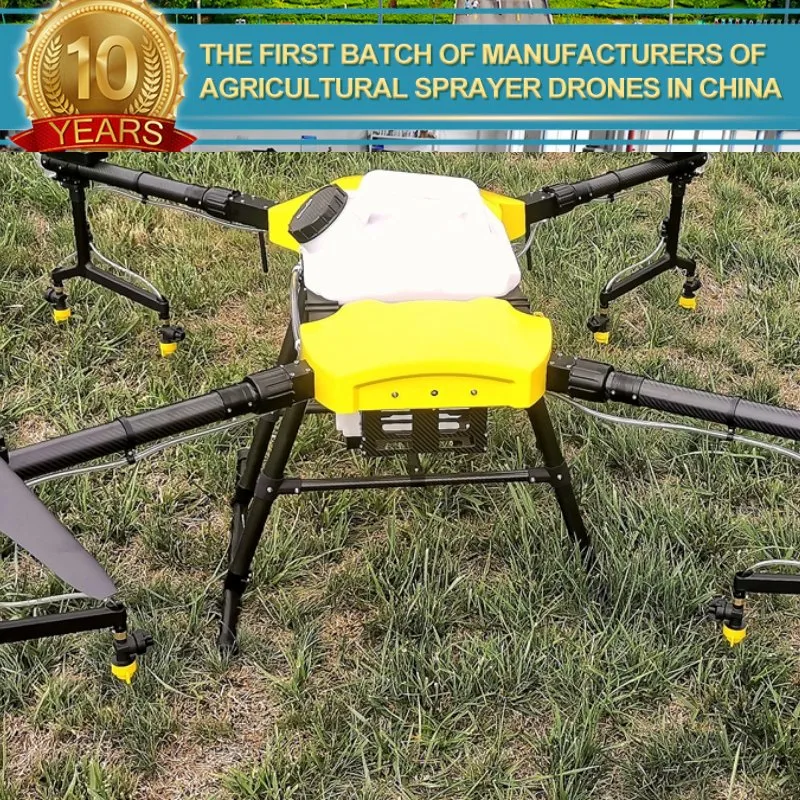 Дрон Joyance Long Range Fast Fold 10/16/30/40L Agricultural Sprayer UAV Drone С помощью радара для работы на постоянной высоте и камеры FPV, например DJI