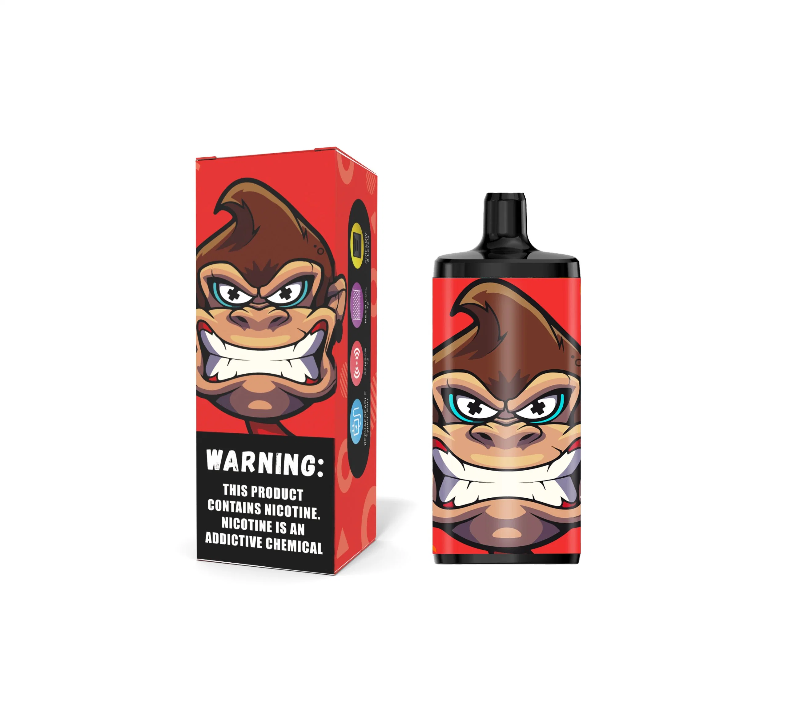 Fumées Vaper Elf Ultra Bar tornade 9000 Monsieur le smog Vape Vapes 10000 Puff King