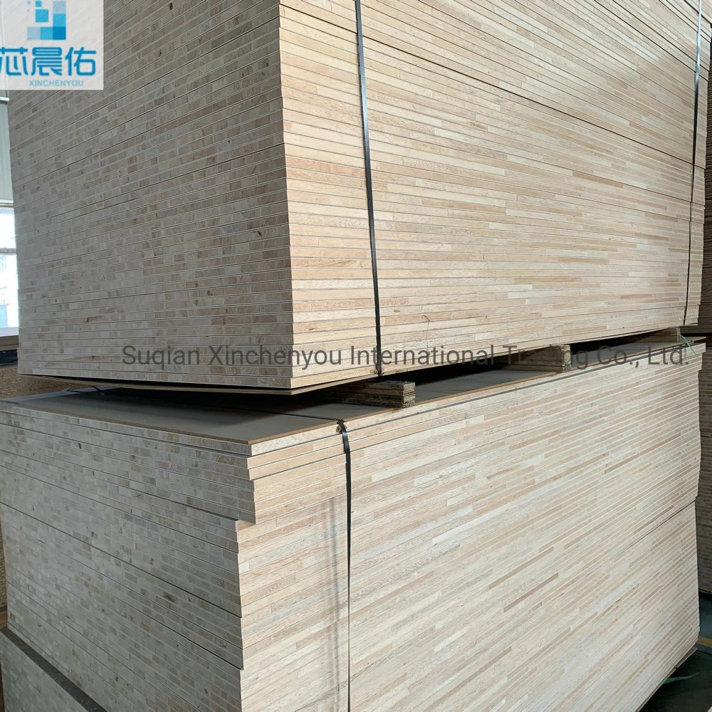 Home Furniture Decoration 15/17/18mm Melamine Faced MDF Layer Block Board