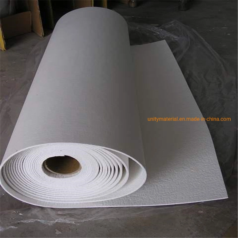 1200c High Temperature Heat Resistant Fire-Resistant Aluminium Silicate Thermal Insulation Ceramic Fiber Sealing Paper for Stove Furnace Oven Car Fire Door