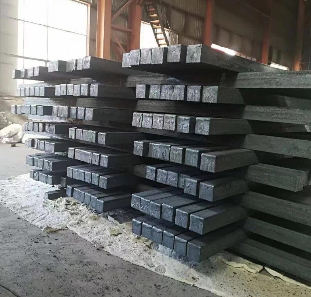 Factory Supplier Hot Rolled S235jr S355jr St52 Q235 Q275 Square 3sp 5sp Steel Billets for Making Rebar