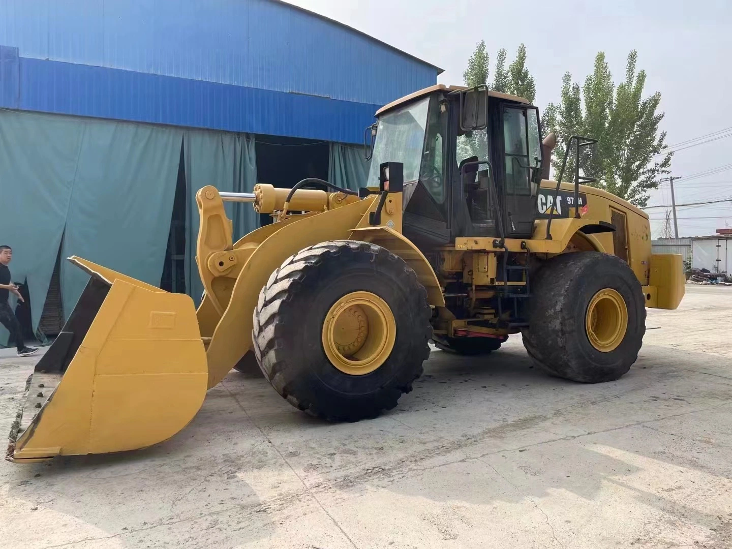 Used Caterpillar Heavy Machinery Cat 972h 966h Wheel Loader / Loader Old Tracked 966 950 980 Loader, Low Age