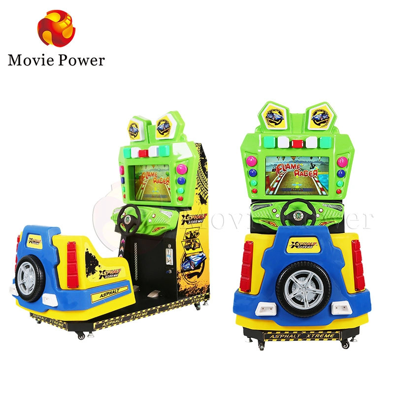 Movie Power Coin Operated Kid Driving Racing Arcade Game Machine