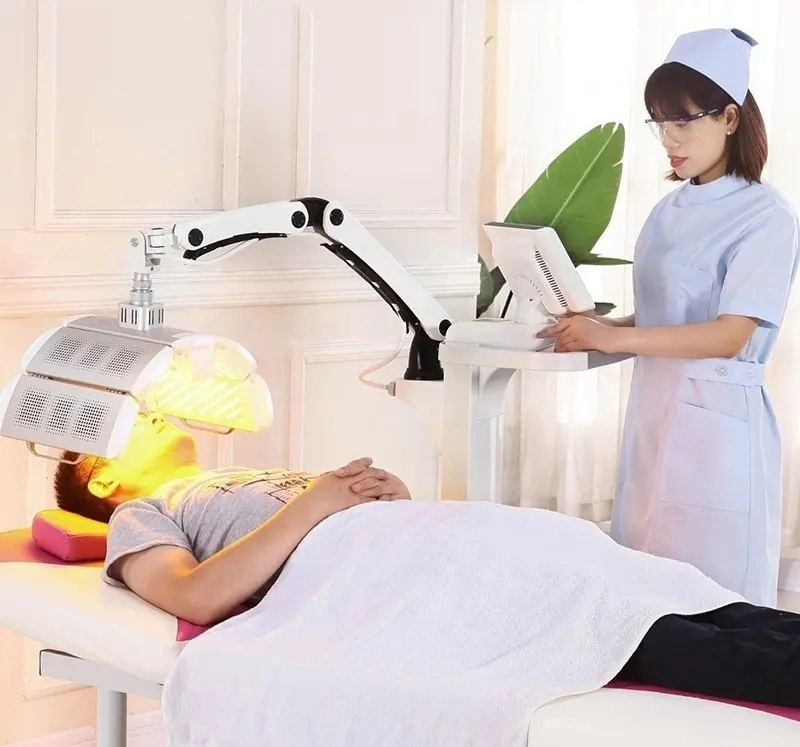 Appareil de beauté pour soins de la peau avec photothérapie photodynamique à LED PDT (THR-7000A)