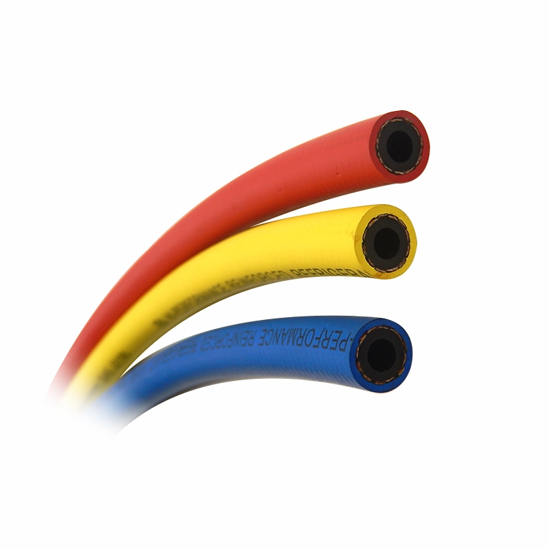 Yute 5.5mm Yellow/Red/Blue Charging Hose R410 with Brass Fittings