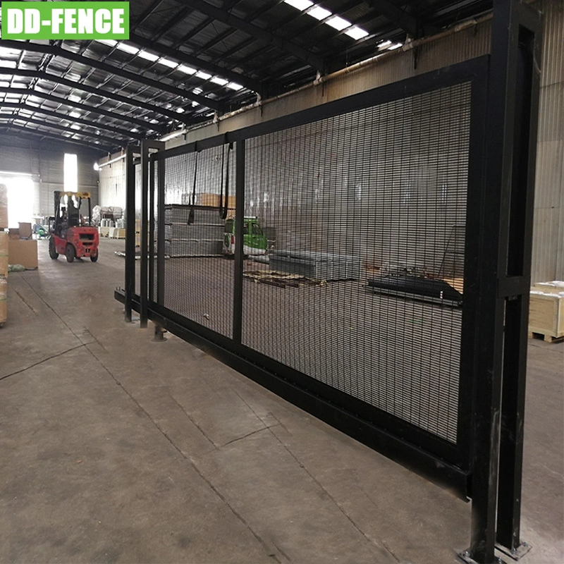 Wrought Iron Gate Sliding Gate Swing Gate Automatic Garden Gate for Residential House Courtyard Entrance