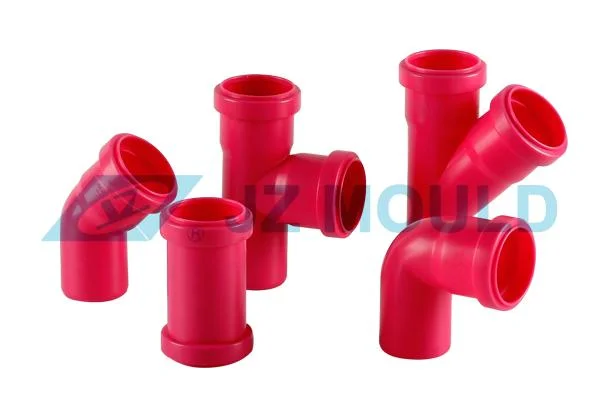 Injection Molding of Plastic Collapsible Pipe Fitting Mould