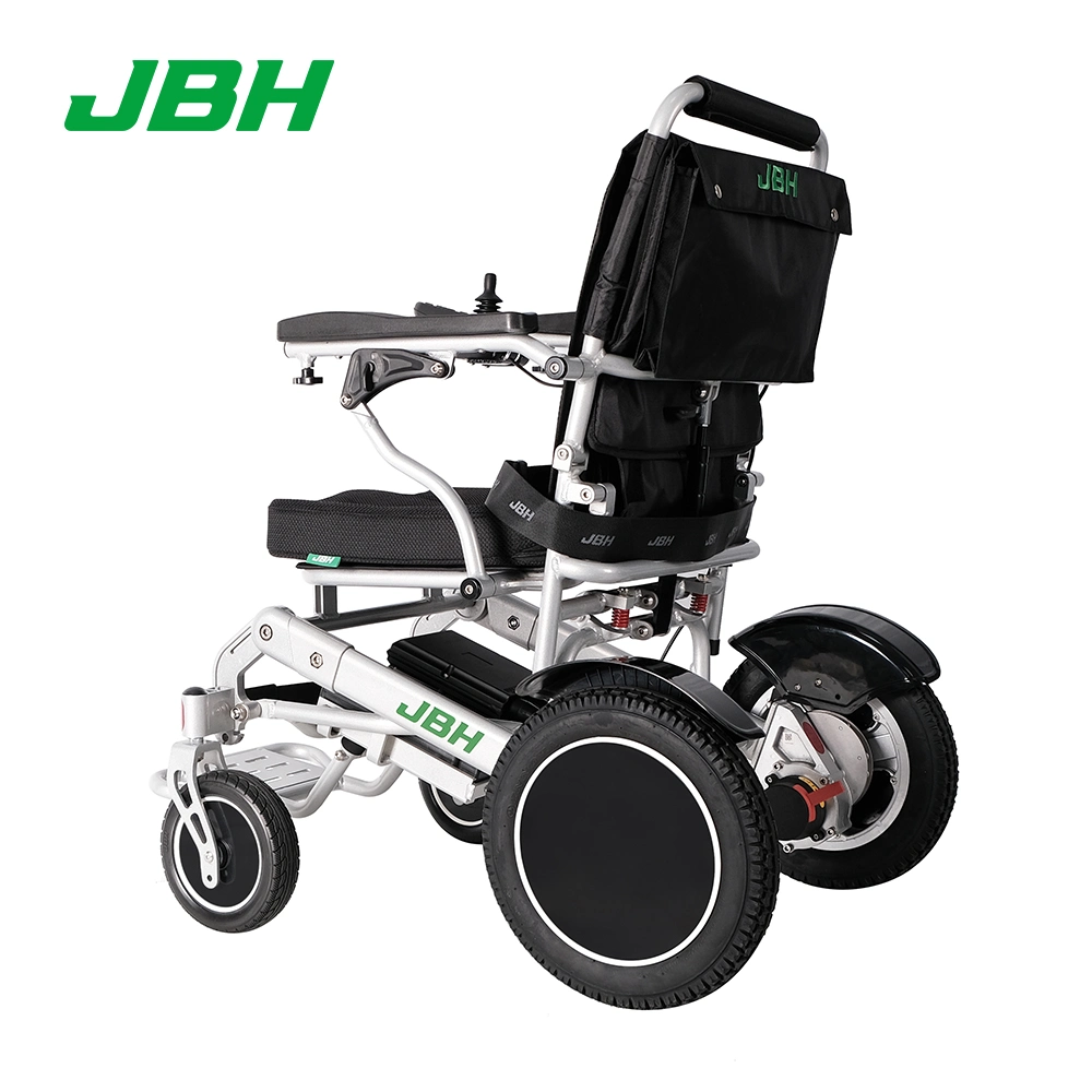 Lightweight Wheelchair Jbh D10 High quality/High cost performance  Portable Electric Folding Wheelchair