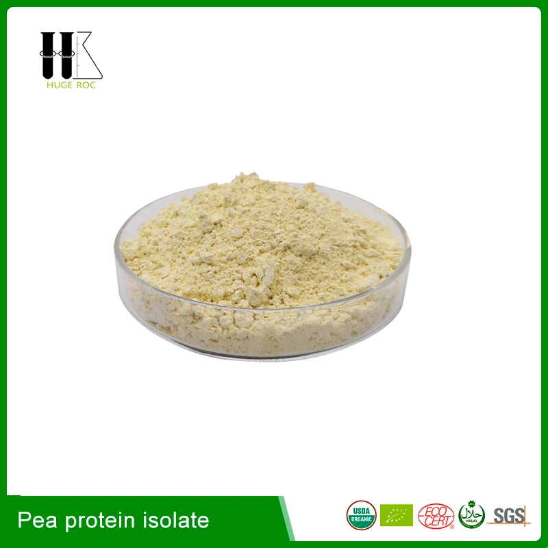Non-GMO 100% Natural Organic Pea Protein Isolate 85% Pea Protein Powder-High Gelation