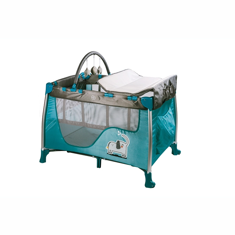 Preise Pack and Play Babywiege Schlafwagen, Neues Baby Produkt Eisen Babywiege Design