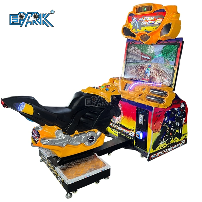 Münzbetriebene Indoor Motorrad Simulator FF Motor Epark Racing Game Arcade-Spielautomat