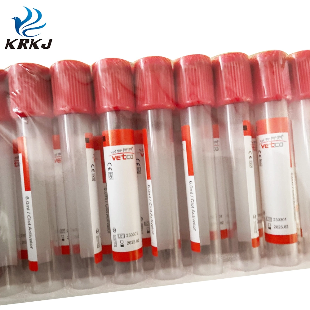 Veterinary Use Medical Vacuum Blood Collection Tube Blood for Horse