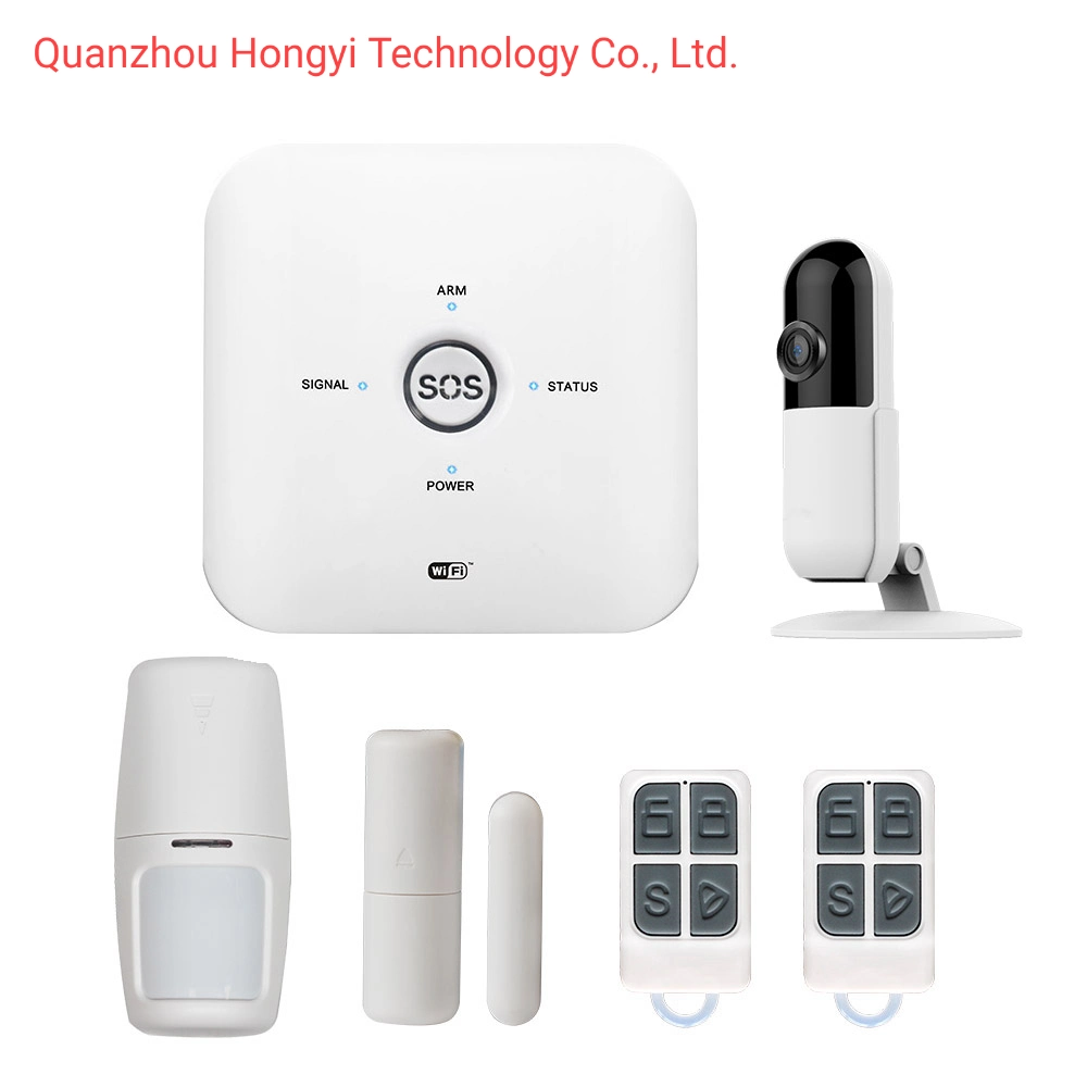 More Than 6 Languages to Switch Alarm Panel Anti Theft PIR Detector 433MHz WiFi Alarm System for Home Security Alarm Wireless