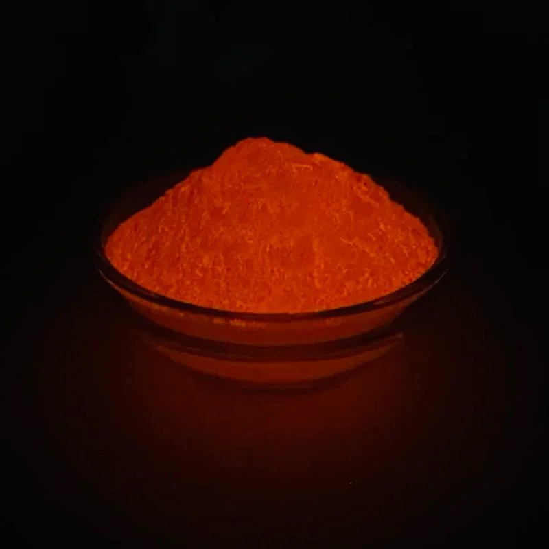 Großhandel Leuchtende Pigment Pulver Keramikpigmente Phosphor Red Powder