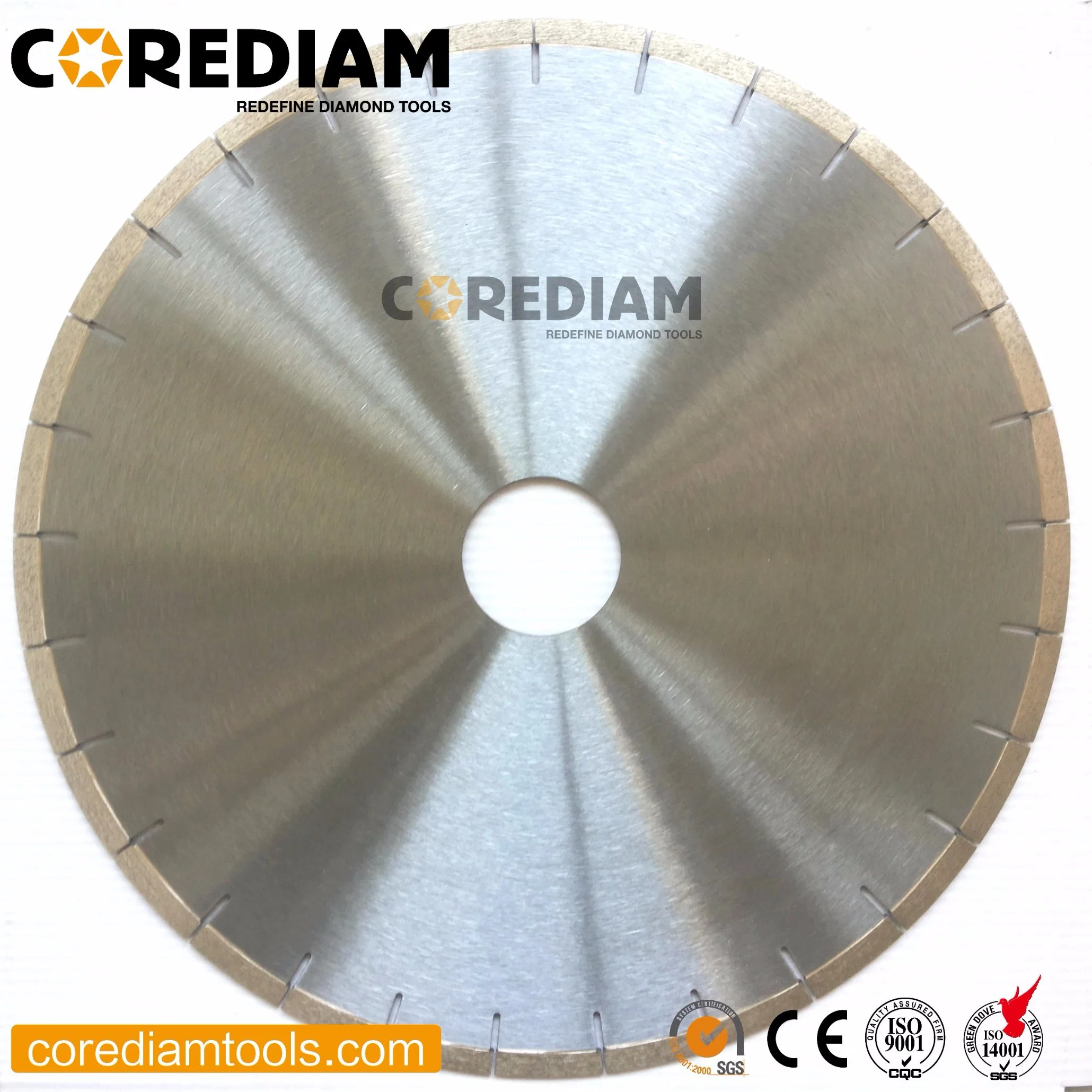 Fast Cutting Speed 250mm Brazed Marble Cutting Blade/Diamond Tool/Cutting Disc