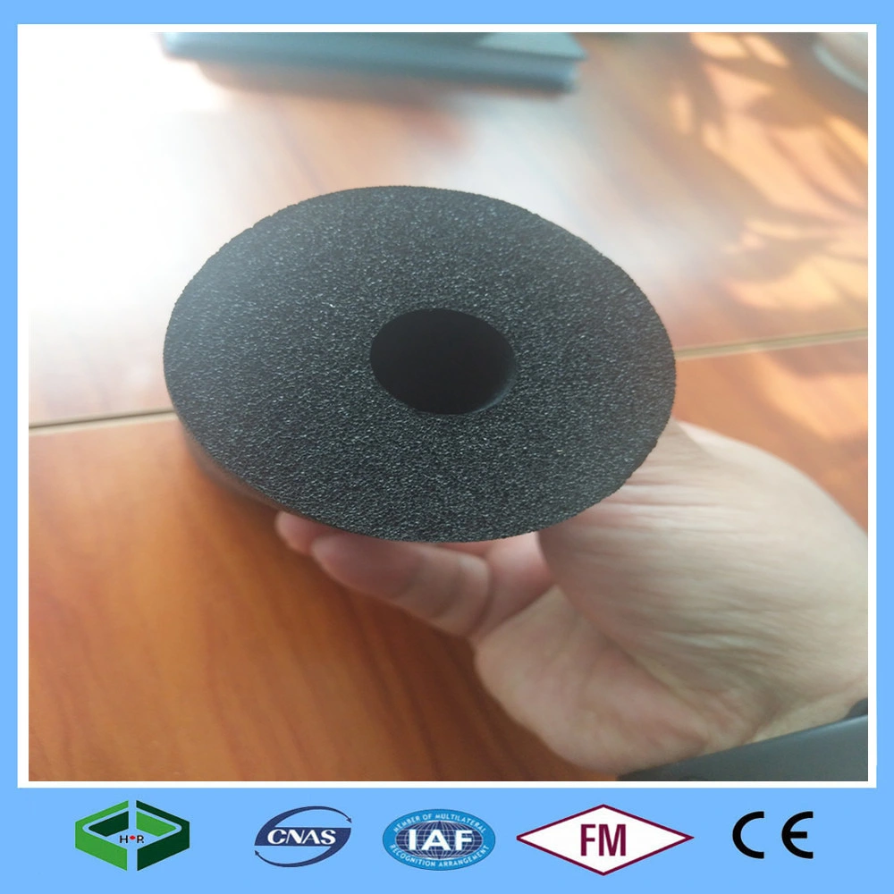 NBR/PVC Heat Resistant Air Conditioning Waterproof Rubber Foam Pipe Insulation Material