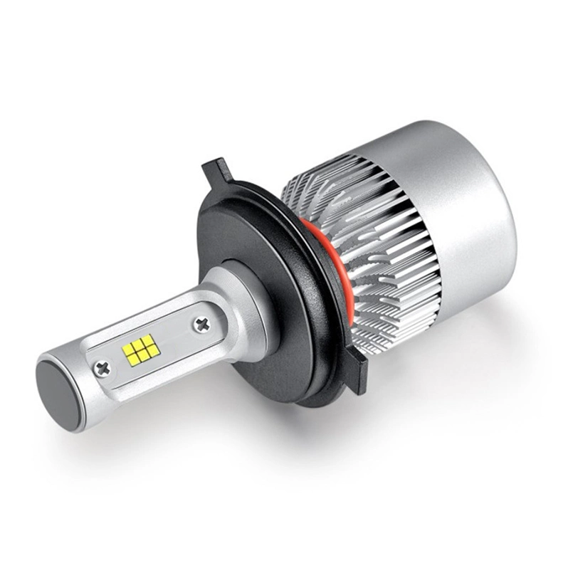 Automobil-Scheinwerfer Hot Sales S2 72W 8000lm LED-Scheinwerfer COB 6000K H1 H3 H7 H8 H9 H10 H11 9005 9006 Für automatische Beleuchtungssysteme