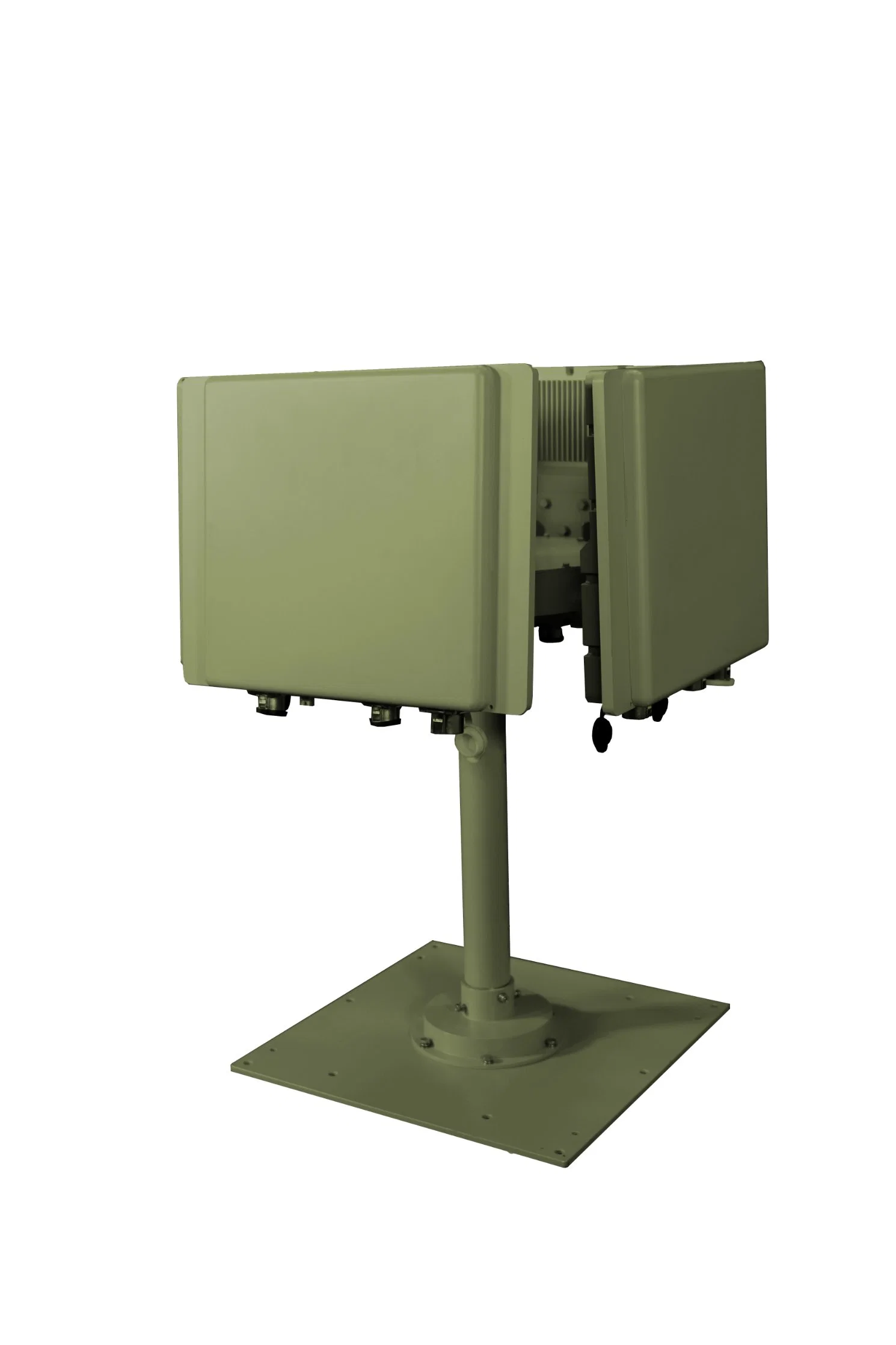 Pulse Doppler Radar with Creative Structure for High Reliability and Light Weight