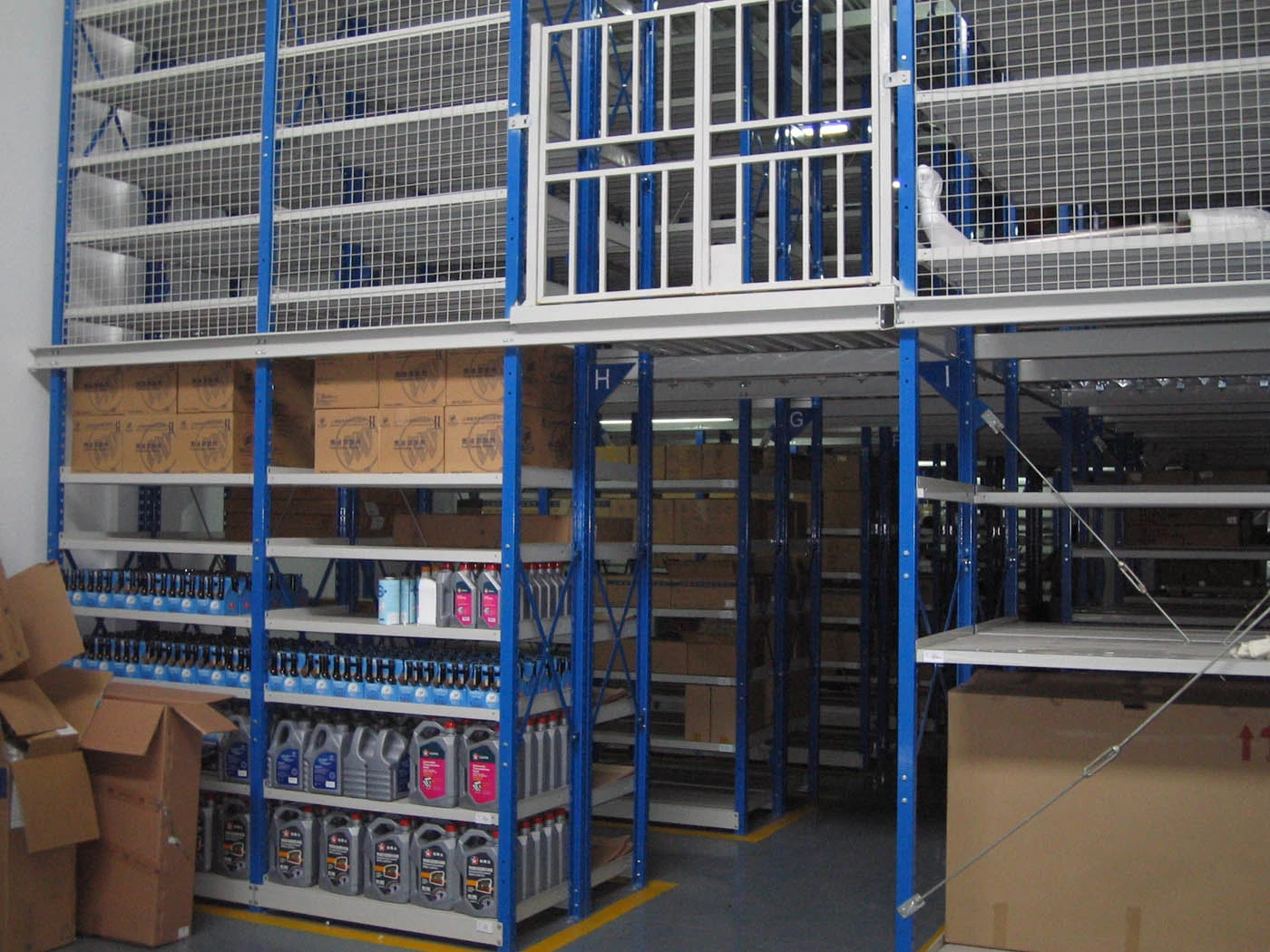 Long Span Storage Steel Mezzanine Floor Racking for Warehouse