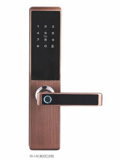 New Fashion Finger Print IC Card Smart Door Lock