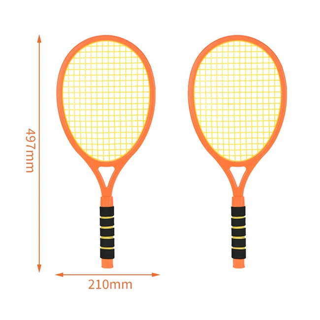 Kids Tennis Racket Toy Outdoor and Indoor Sport Toy Include a Badminton and a PU Ball Kids Funny Sport Badminton Toy