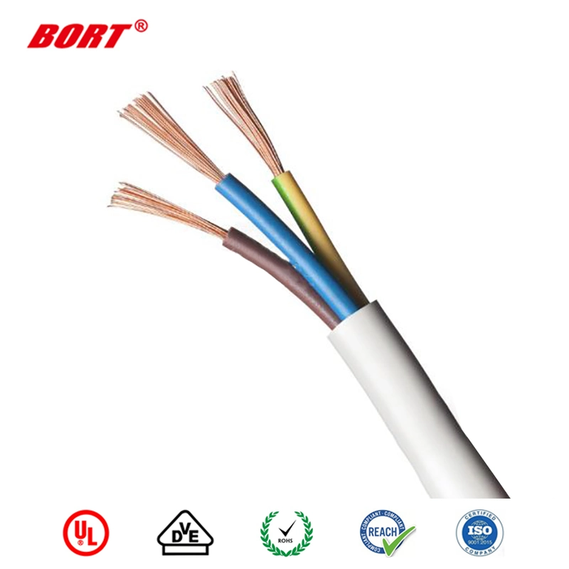 B&amp;T UL2464 300V 28AWG PVC aislamiento cable de ordenador blindado doble Cable eléctrico