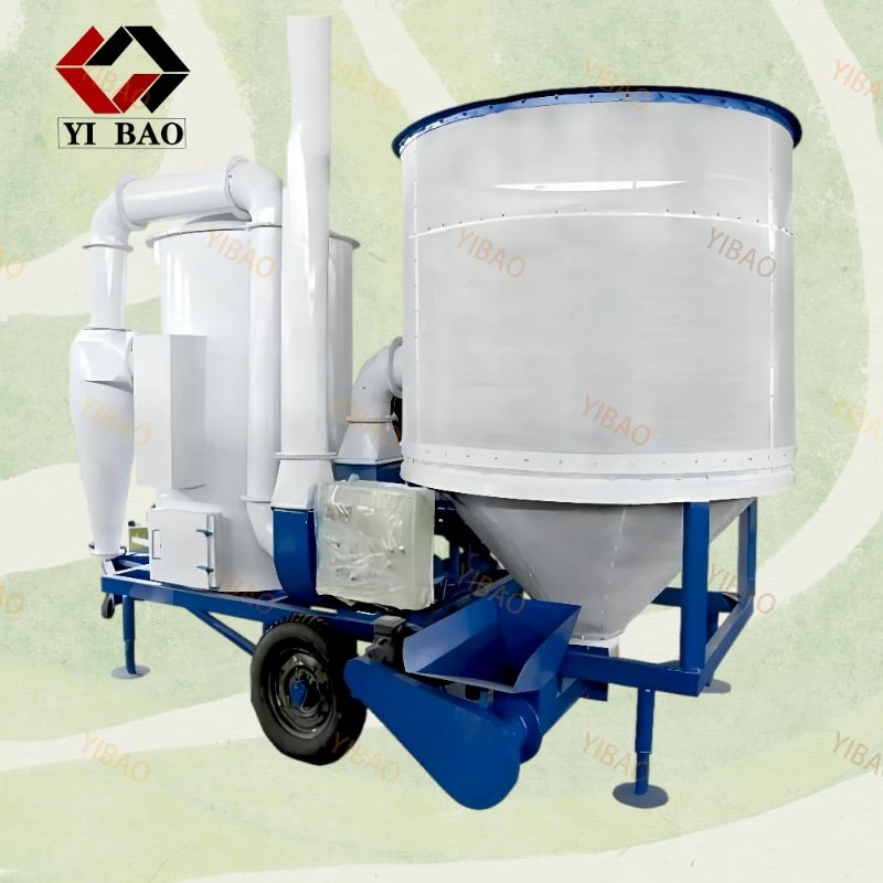 Mobile Rice Parboiling and Drying Machine Wheat Rice Grain Dryer in Kenya