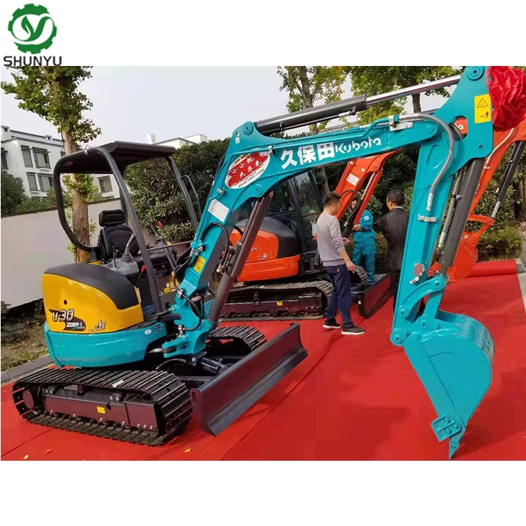 Construction Machinery Kubota Mini Excavator U30 3ton Crawler Excavator