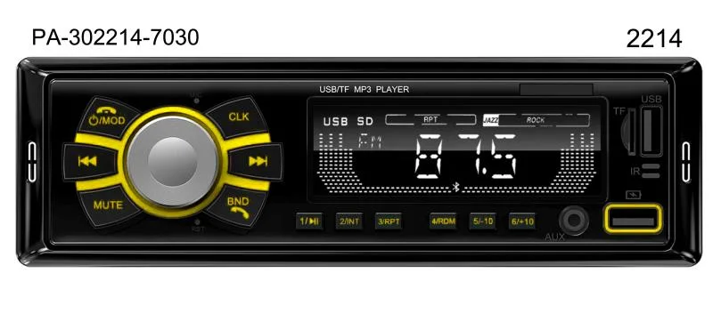 Accesorios de coche de la unidad de la cabeza del reproductor de audio MP3 stereo