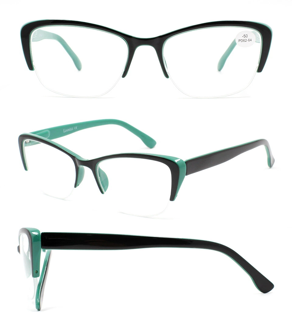 Óculos de leitura oval clássico multicor bom Demi Reader para homens (M75477)